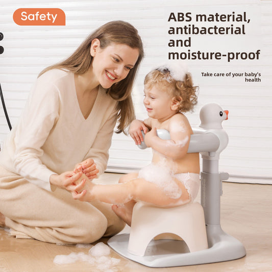 Ergonomic Upright Infant Bath Support Seat