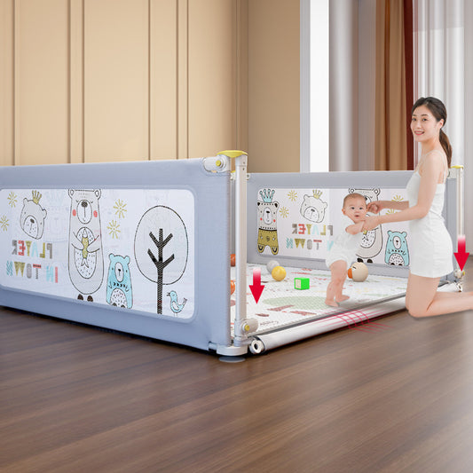 Nordic Foldable Safety Playpen & Activity Zone