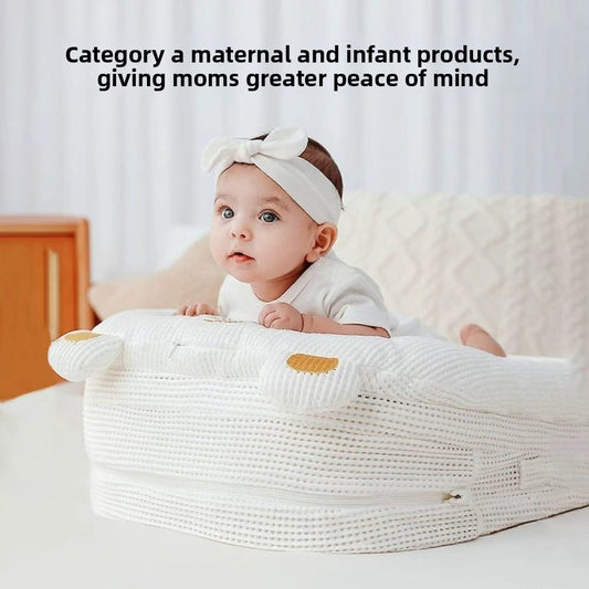 Ergonomic Incline Infant Lounger & Gentle Support Nest