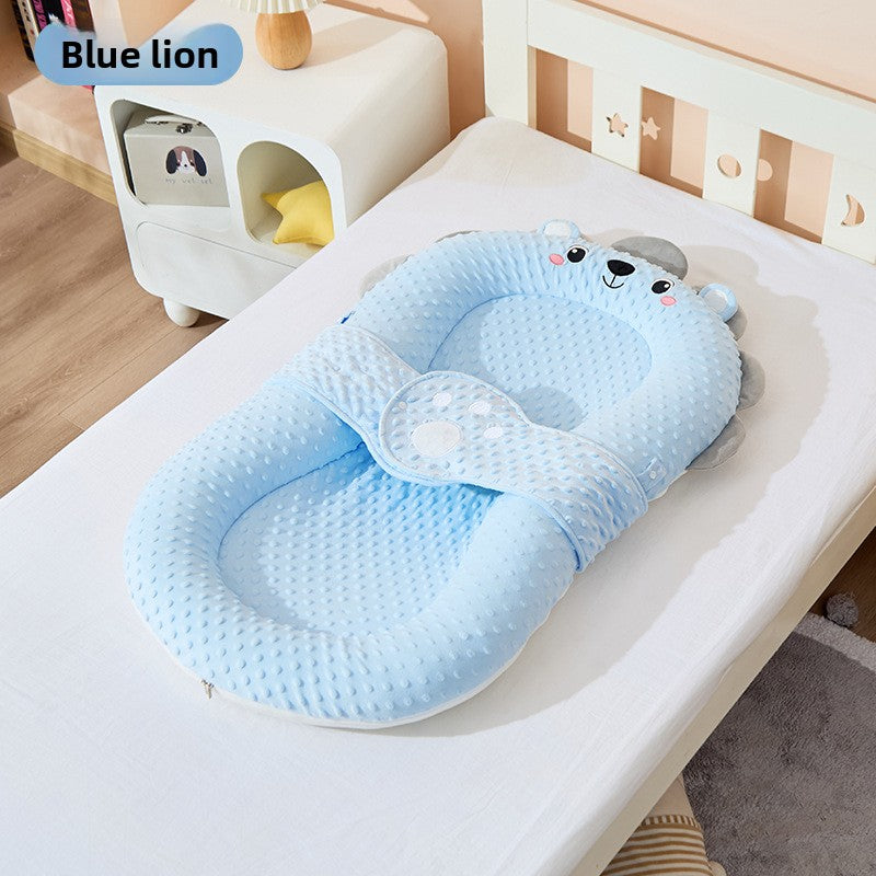 Ergonomic Incline Infant Lounger & Gentle Support Nest