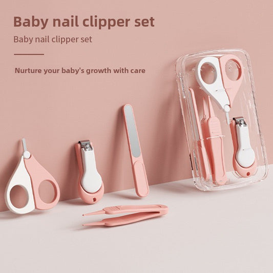 Infant Nail Care Clipper Set with Safety Cover