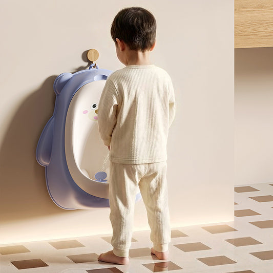 Ergonomic Potty Training Urinal with Splash Guard