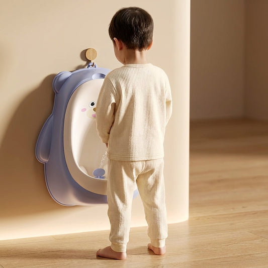 Ergonomic Potty Training Urinal with Splash Guard