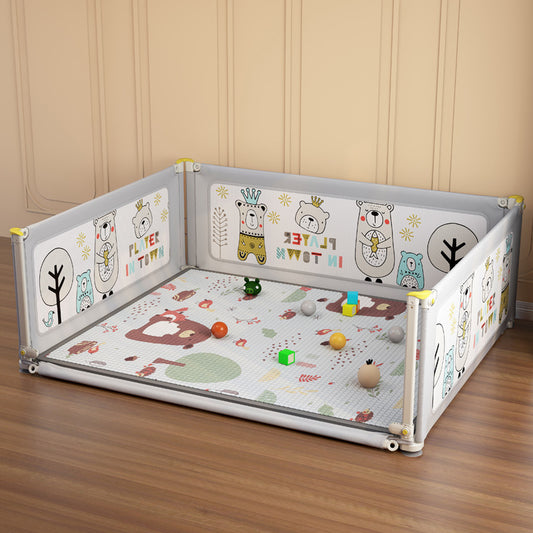 Nordic Foldable Safety Playpen & Activity Zone